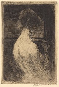 Albert Besnard, Rug van een vrouw, 1889