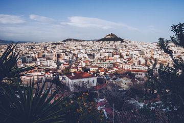 Athene - Lycabettus Skyline van Alexander Voss