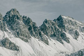 Besneeuwde Bergen in de Alpen van Sophia Eerden