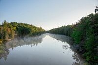 Foggy reflections Canada