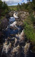 Scotland Waterfall Highlands Rogie Falls Inverness area