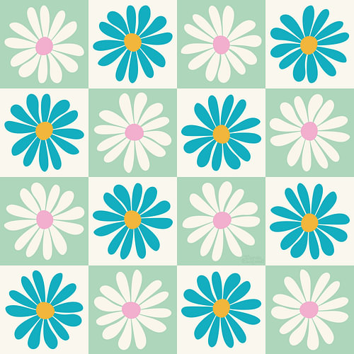 Daisy-dambordpatroon