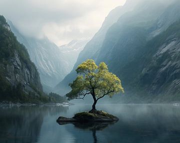 Mystical landscape by fernlichtsicht