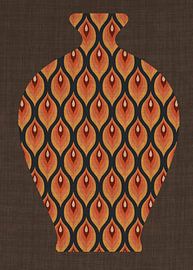 TW Living - Linen collection - RETRO VASE ONE by TW living