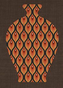 TW Living - Linen collection - RETRO VASE ONE
