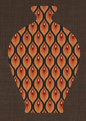 TW Living - Linen collection - RETRO VASE ONE