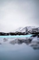 Islande : Lagon bleu et montagnes de neige 2