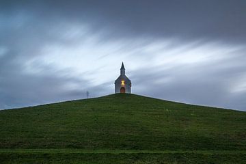Chapel on the hill by Kees Korbee