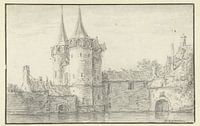 Oostpoort in Delft, Jan van Goyen van Marieke de Koning thumbnail