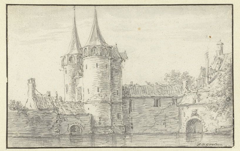 Oostpoort in Delft, Jan van Goyen van Marieke de Koning