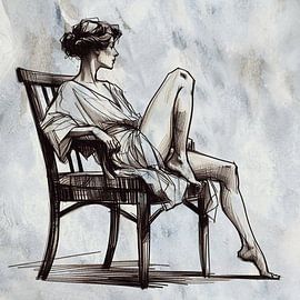 Der heiße Stuhl II von Kay Weber