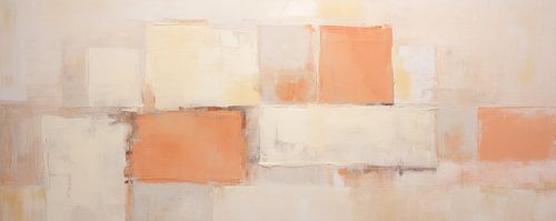 Terracotta Geometry | Serene Abstrakte Formen spielen