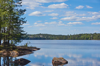 Le paysage suédois 151