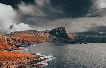 Panorama Klippen in Schottland. Isle of Skye Idylle und Ruhe von Jakob Baranowski - Photography - Video - Photoshop