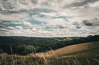 View of Liege hills