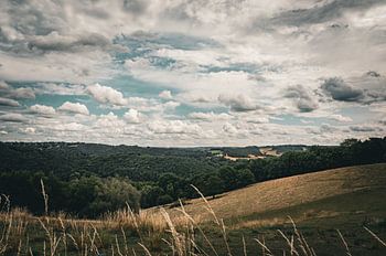 Blick auf die Hügel von Lüttich