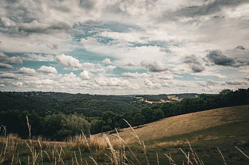 View of Liege hills