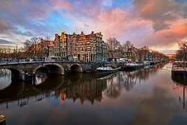 View from the Papiermolensluis in Amsterdam, 2019 by Amsterdam.Photos