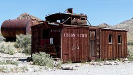 Death Valley, Rhyolite Ghost Town, California, USA by de Roos Fotografie