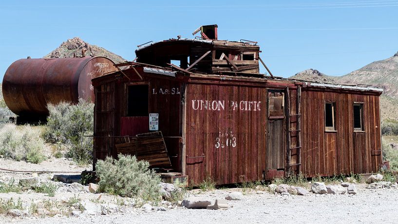 Death Valley, Rhyolite Ghost Town, California, USA by de Roos Fotografie