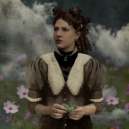 Vintage Beauty Klavertje 4