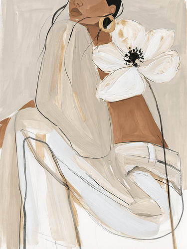 Boho-Chic-Frau