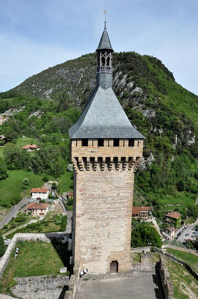 Panoramic view of Château de Foix by Frank Photos