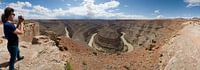 Goose Necks Canyon panoramic view