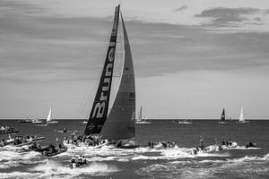 Départ/Stage de la Volvo Ocean Race 2015 à Scheveningen sur Marian Sintemaartensdijk