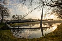 Drachten cycle bridge De Slinger