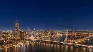 The skyine of Rotterdam