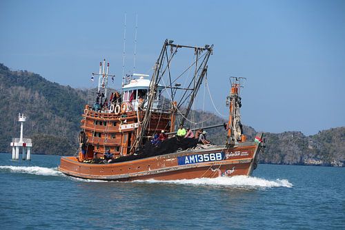Vissersboot Thailand