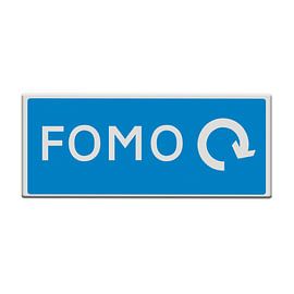 FOMO-Verkehrsschild von Grüntyers .