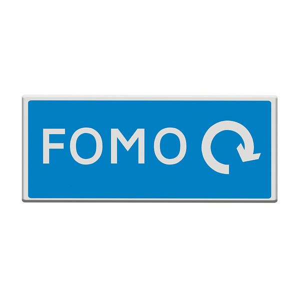FOMO-Verkehrsschild von Grüntyers .
