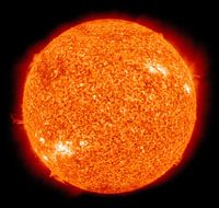 De Zon als Vuurbal
