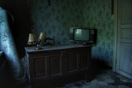 Verlaten huis interieur