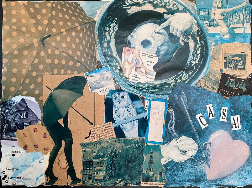 Millunium. Collage I. by Marianna Pobedimova