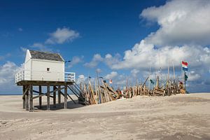 Vlieland Waddenzee Strand von Martin Rijpstra