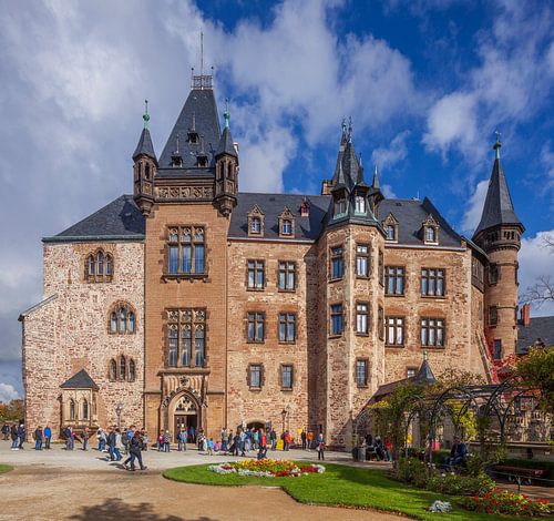 Castle, Wernigerode, Harz, Saxony-Anhalt, Germany