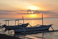 coucher de soleil à Lombok
