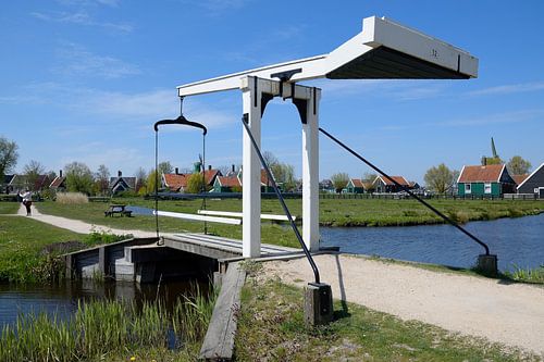 Witte ophaalbrug
