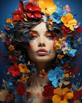 Floral Muse | Frau von Eva Lee