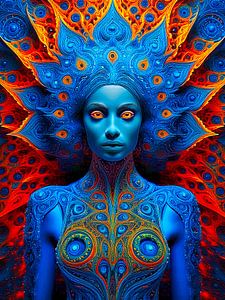 Femme fractale
