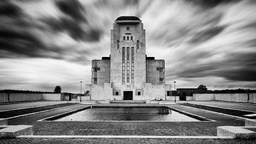 Radio Kootwijk in black and white by Paul Kaandorp