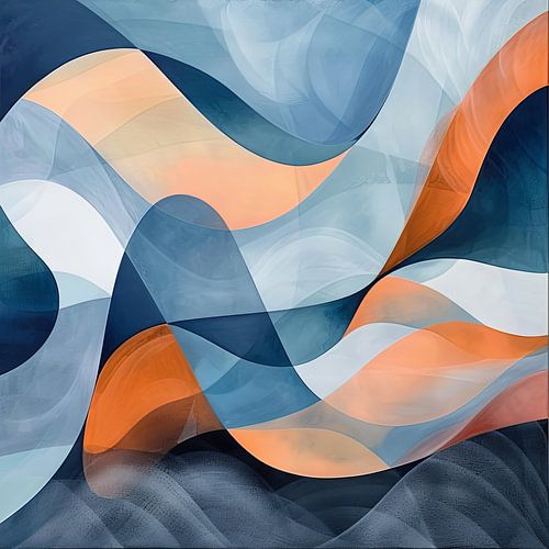 Moderne abstracte kunst