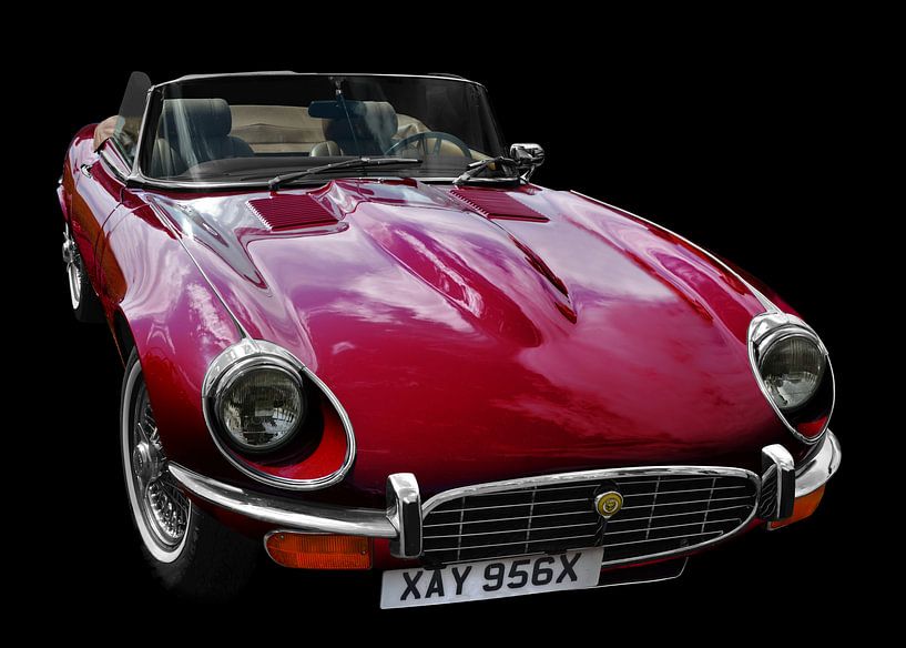 Jaguar E-Type Series 3 Roadster in originele kleur van aRi F. Huber