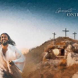 Gesegnete Ostern von Jonathan Schöps | UNDARSTELLBAR.COM — Visuelle Gedanken zu Gott