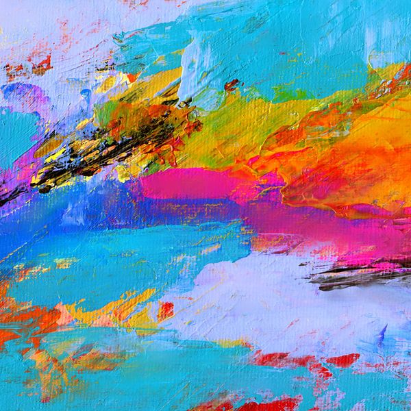 vrolijke kleuren van Claudia Gründler