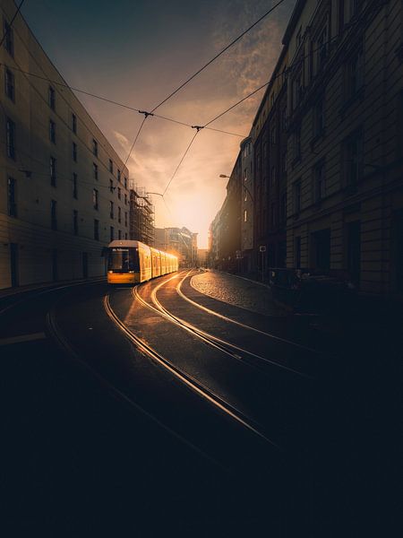 Berlin Tram von Iman Azizi