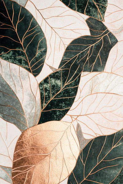 Design de feuilles Nature par Poster Art Shop